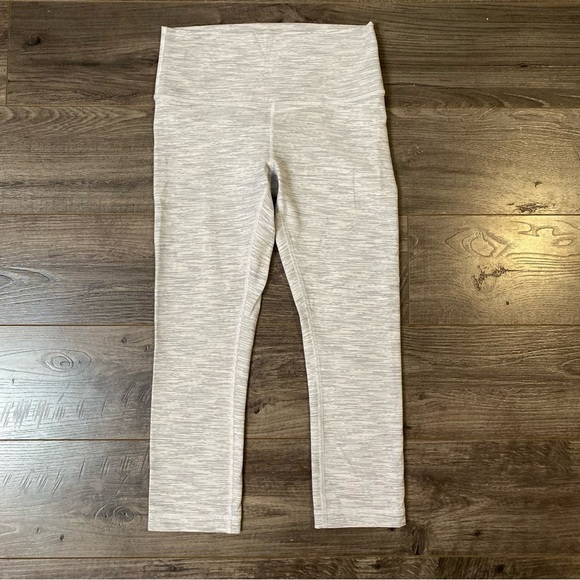 Lululemon Wunder Under Crop Hi Rise 21” leggings Wee are from space luon - Picture 5 of 9